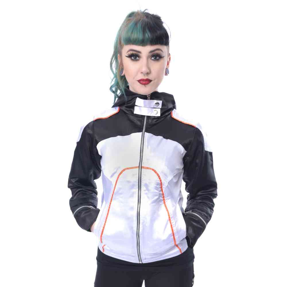 Chemical Black - DELTA Jacke - Weiß/Schwarz